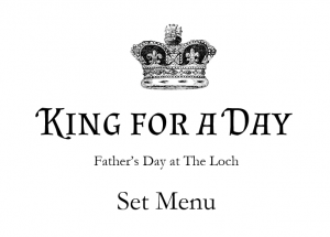 King for a Day Set Menu