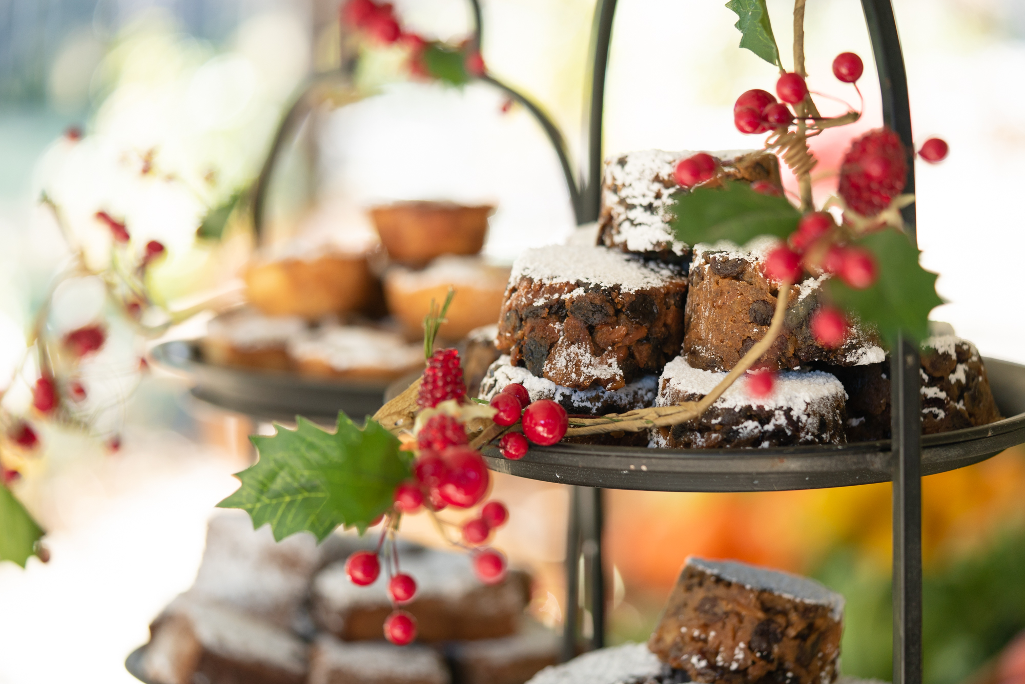 Photograph of Christmas puddings